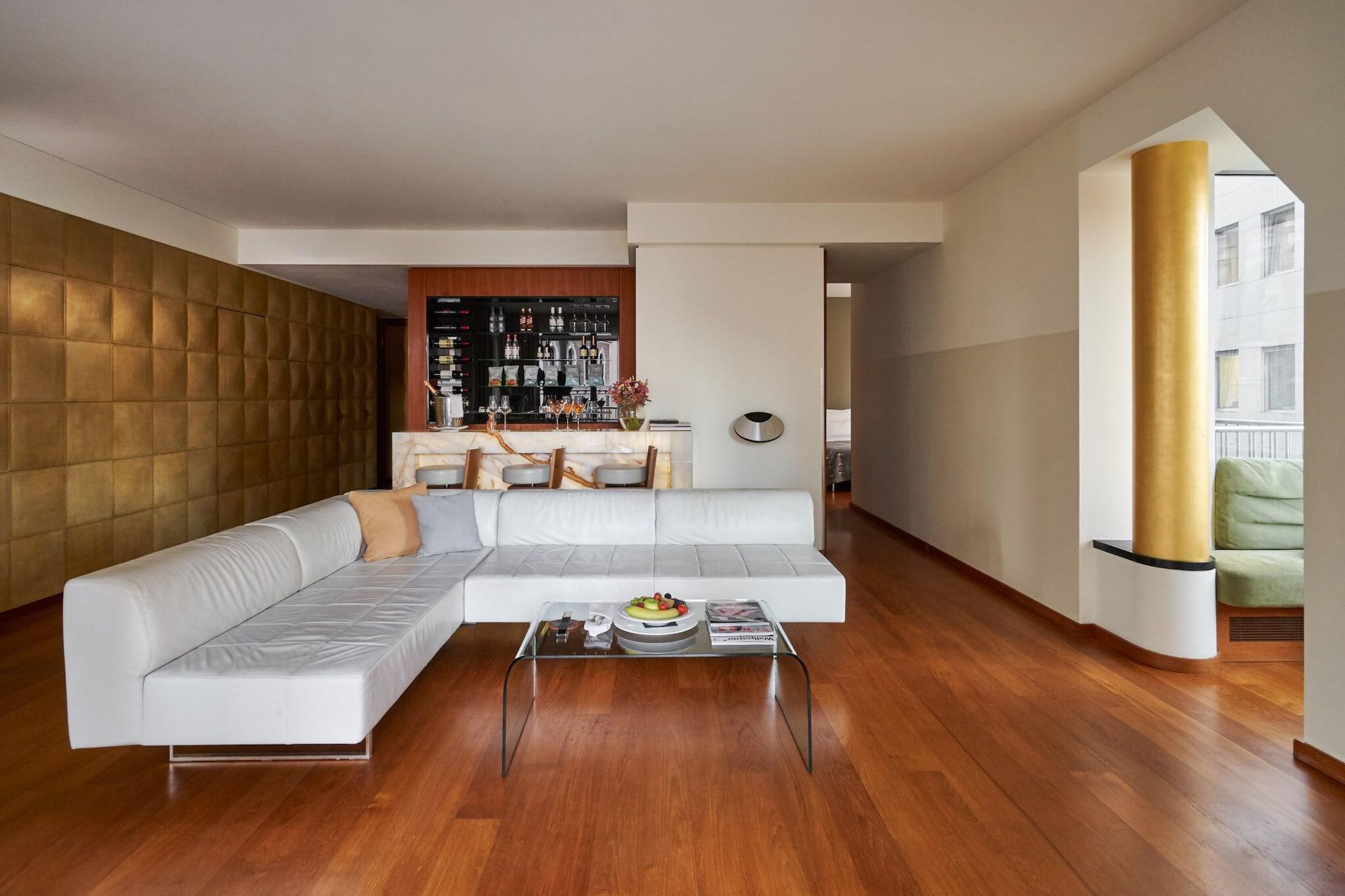 Do&Co Hotel Wien Exteriör bild Interior of a penthouse apartment