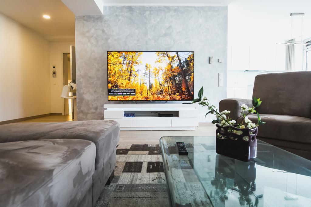 Do&Co Hotel Wien Exteriör bild A 4K television